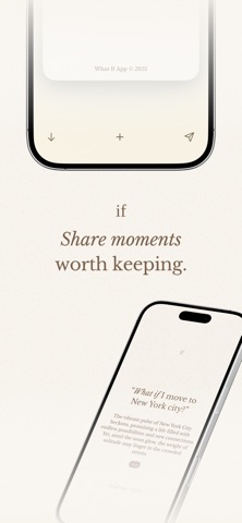 WhatIfApp screenshot