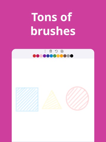 Kinder Paint: Kids Drawing iPad screenshot