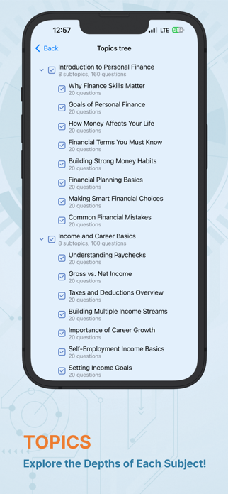 Personal Finance Test Screenshot 2 of 6