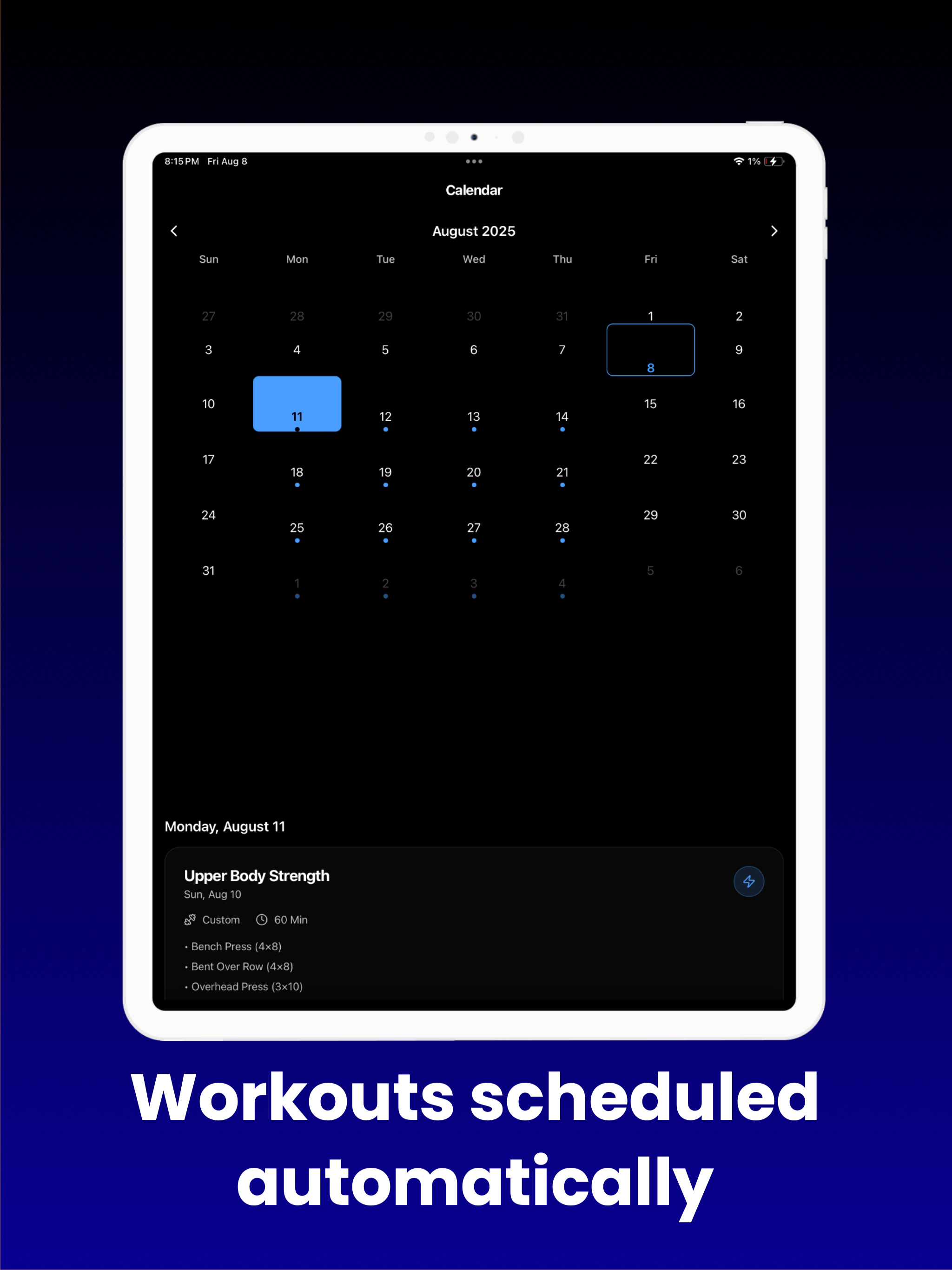 Program AI: Ai fitness coach screenshot 8
