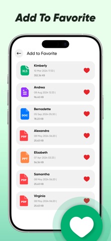 XLSX Reader & Editor iPhone screenshot