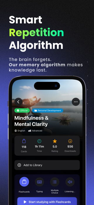 FlashBrain: Smart Flashcards Screenshot 2 of 8