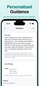 Medicine Reminder: MedApp screenshot