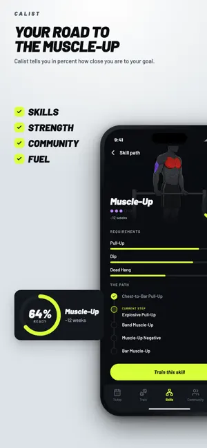 Calist: Calisthenics & Skills screenshot 1