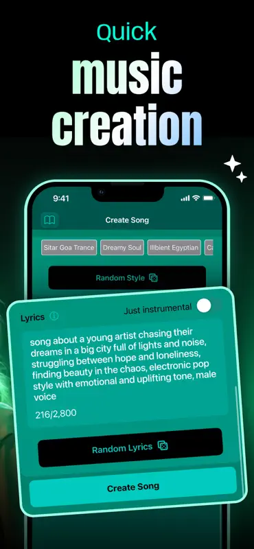 Suno AI: Creador Música IA screenshot 2 of 6