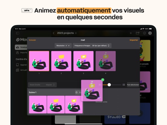 Screenshot #5 pour Linearity Move: Motion Design