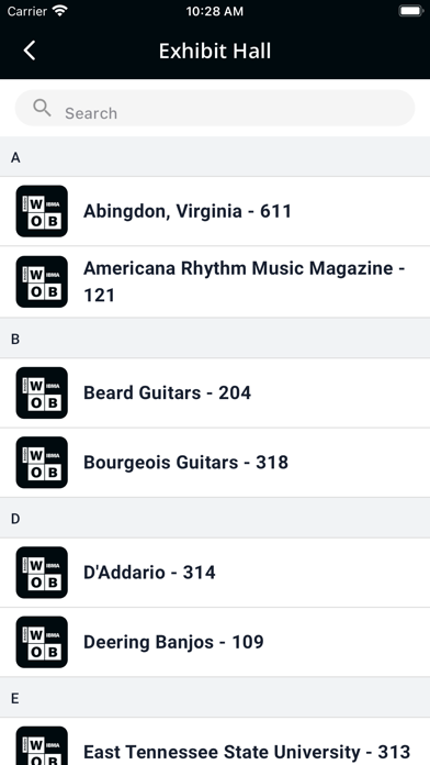 IBMA World of Bluegrass 2024 Screenshot