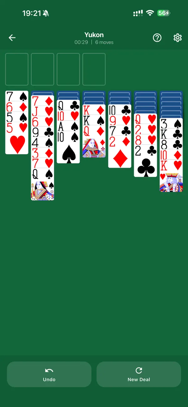 Screenshot #3 pour Solitaire - 5 Games
