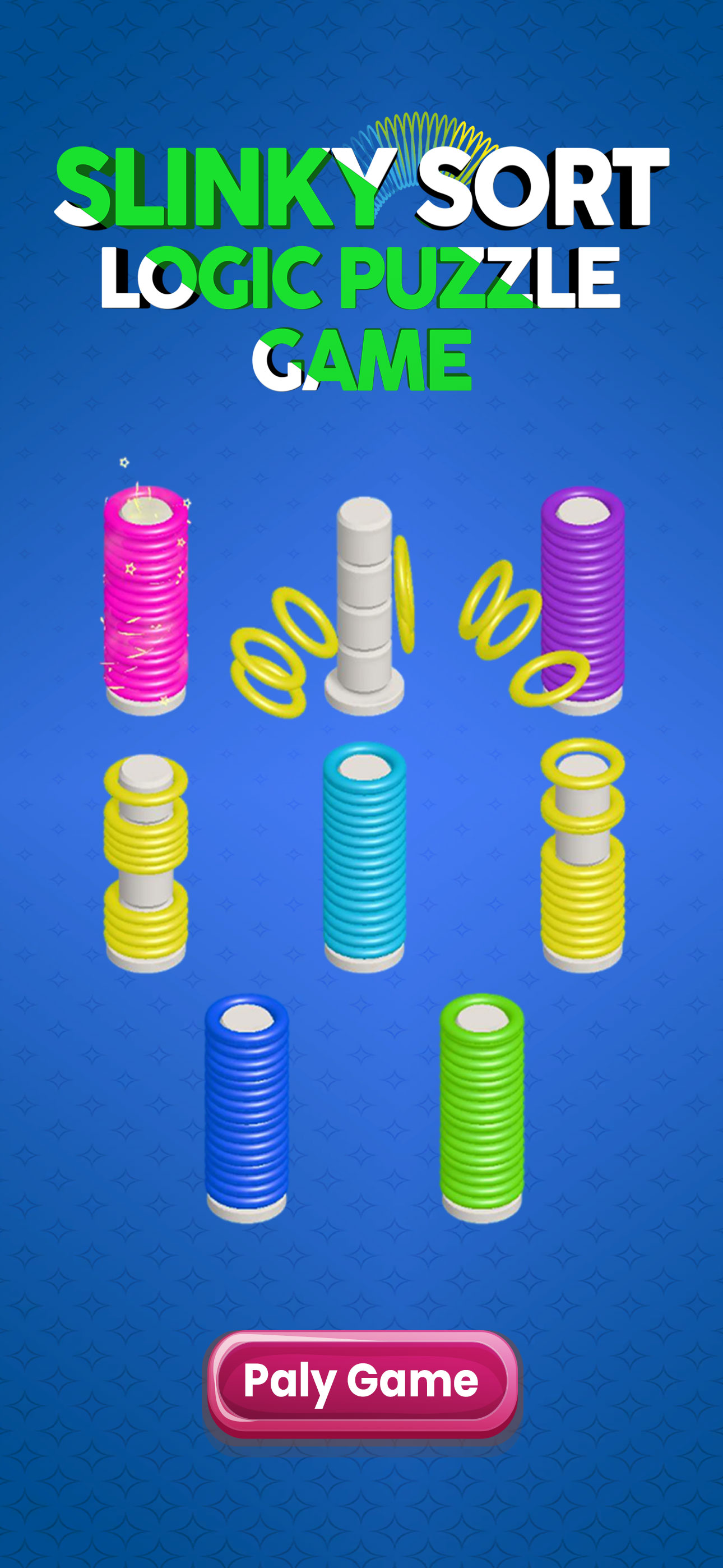 Slinky Sort Logic Puzzle Game