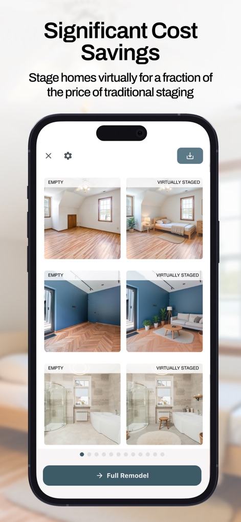 Virtual Staging AI - Stager - Graphics & Design App | MWM