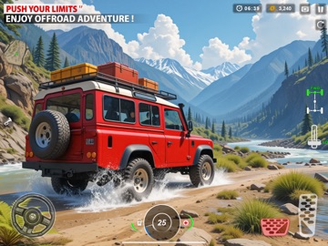 Offroad King Car Driving Game iPad screenshot