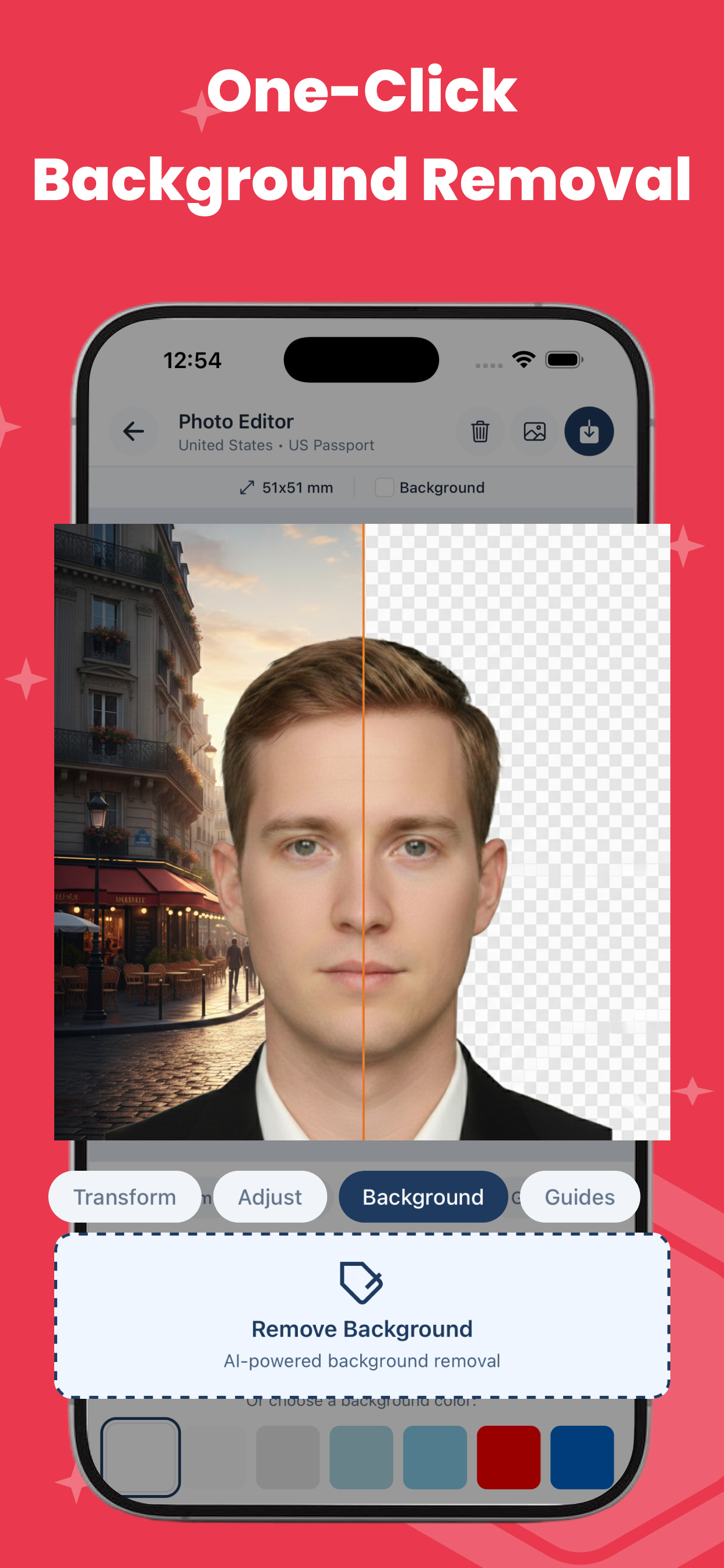 Passport Picture: Photo Maker screenshot 2