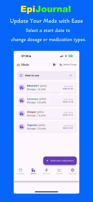 EpiJournal screenshot 2