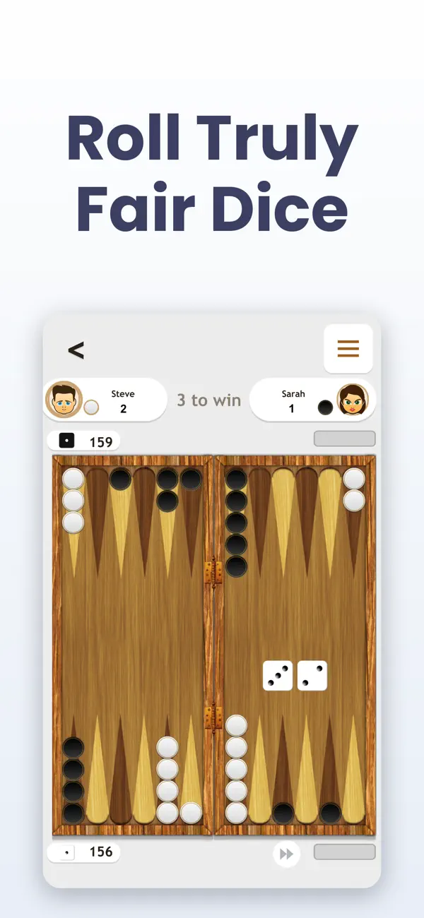 Screenshot #1 pour Backgammon: Classic Board Game