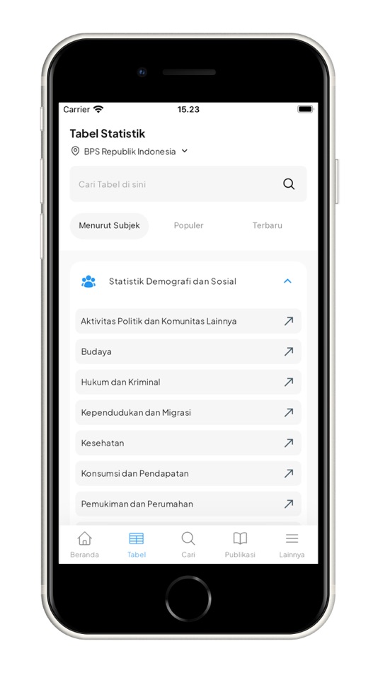 #5. Allstats BPS (iOS) 由: Badan Pusat Statistik