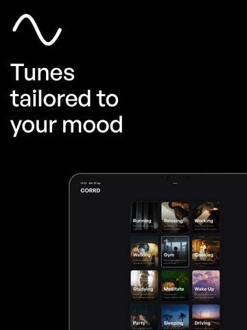 CORRD - Music Playlist by Mood ipad screenshot 4