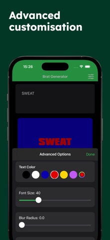 Brat Generator screenshot