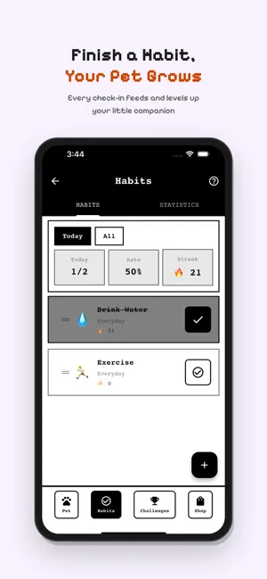Habimon - Your Pet Your Habits screenshot 3