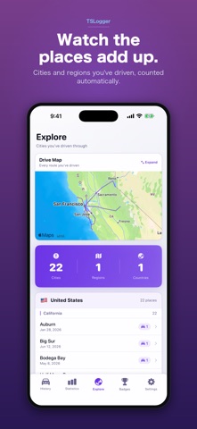 Drive Log for Tesla - TSLogger Screenshot 4 of 6