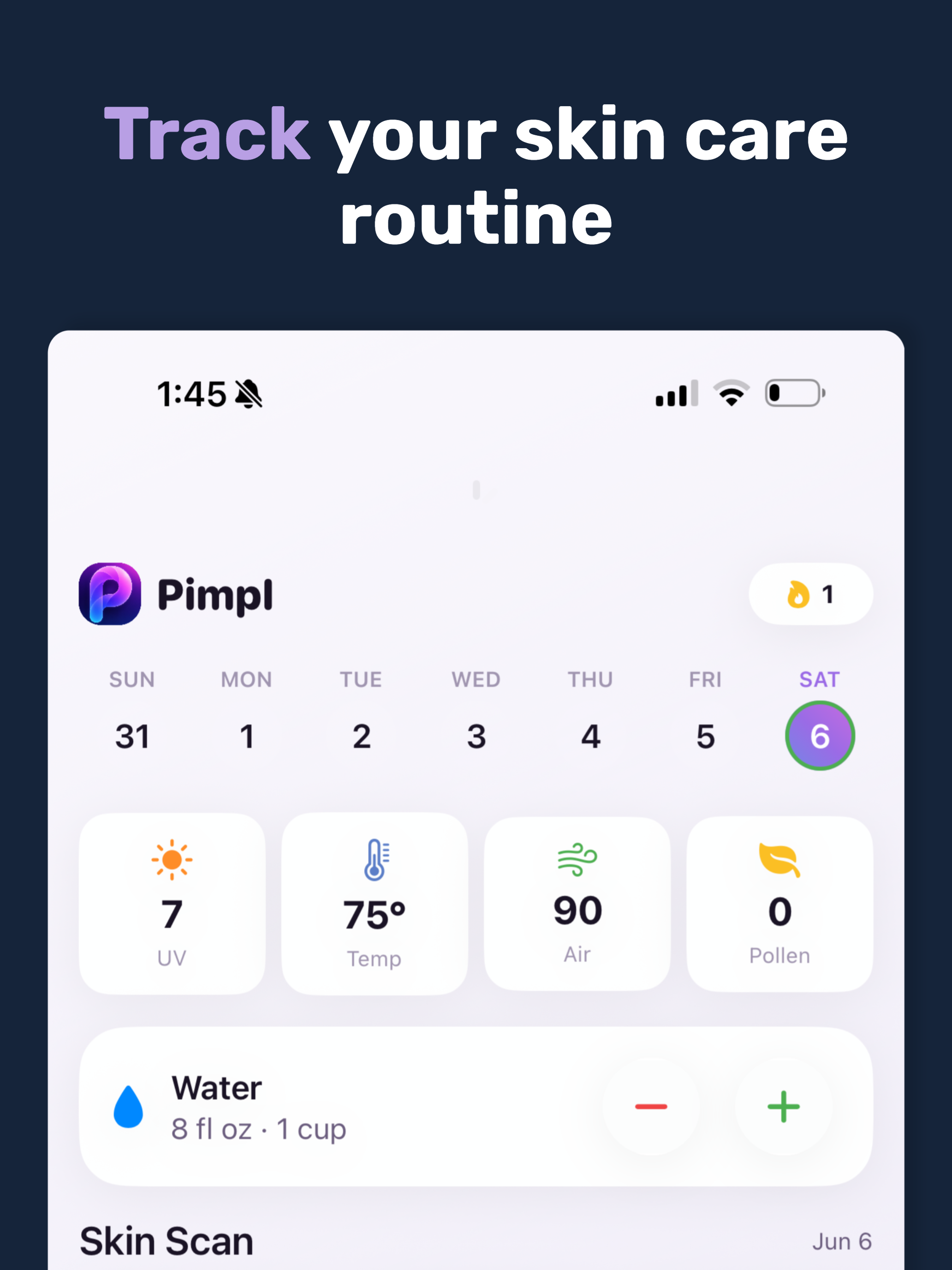 Pimpl: Skin Care & Acne Scan