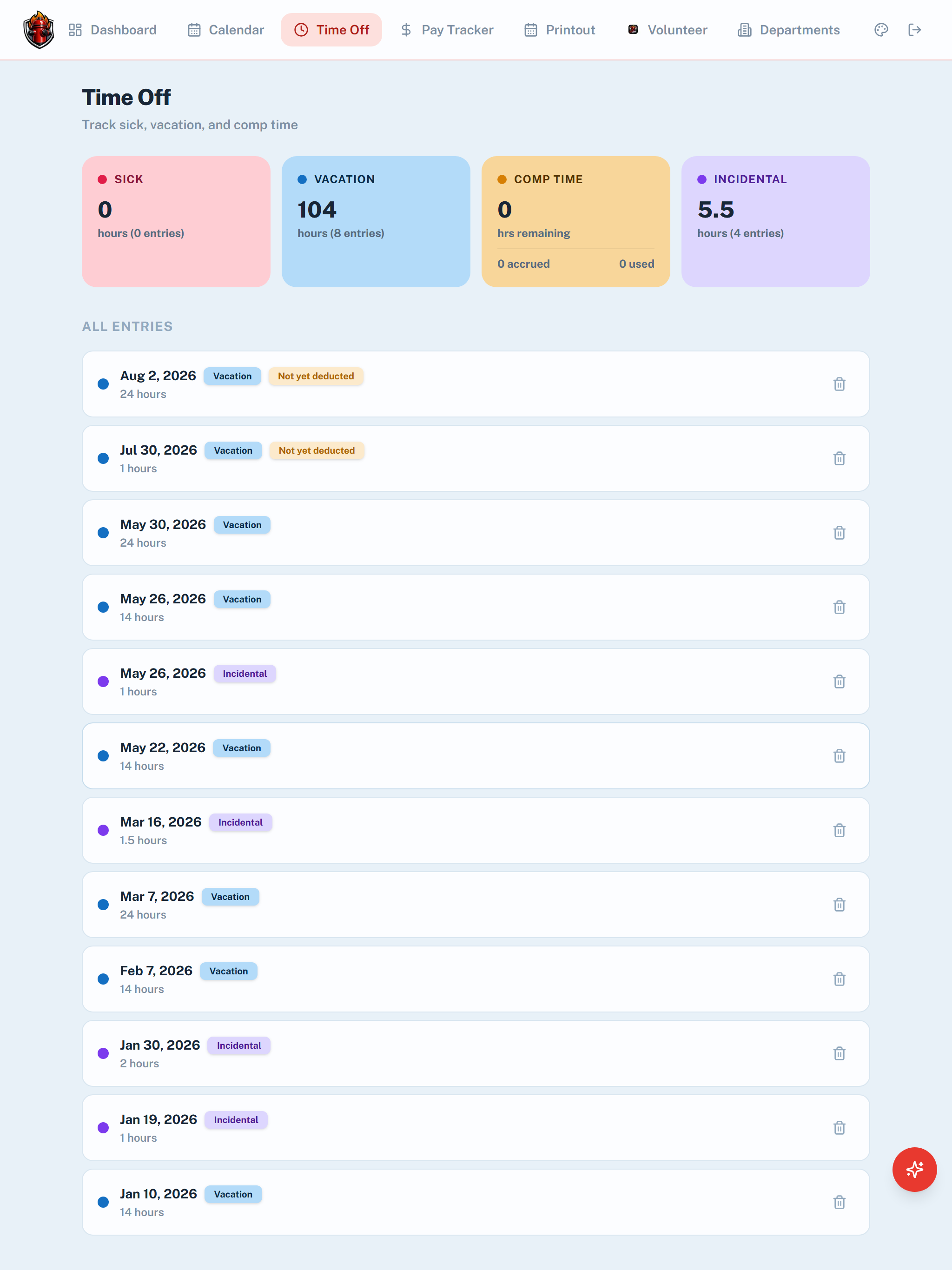 FireShift Pro: Schedule & Pay screenshot 9