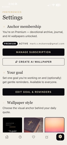 App screenshot
