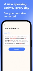 Spoken: Language practice screenshot