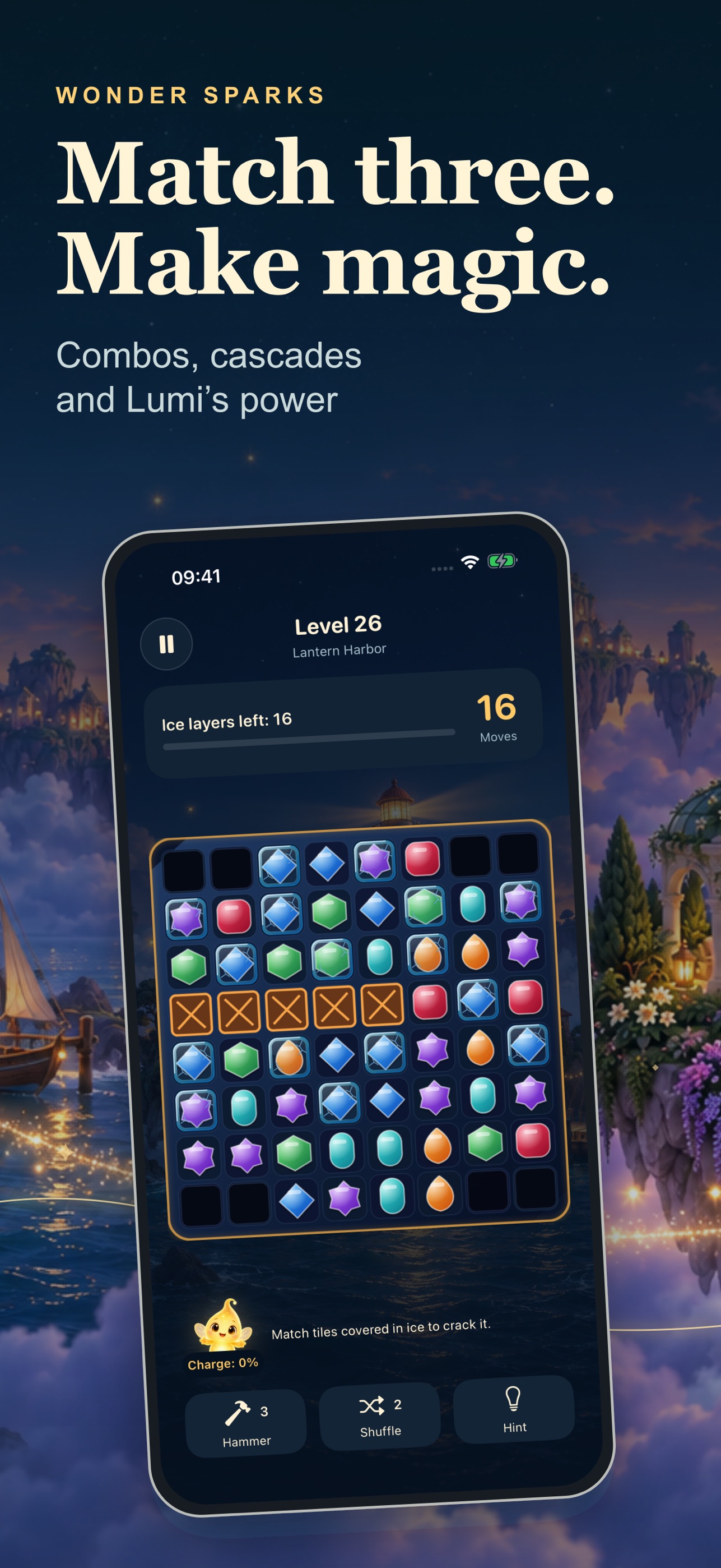 Screenshot 2 of Wonder Sparks: Match 3
