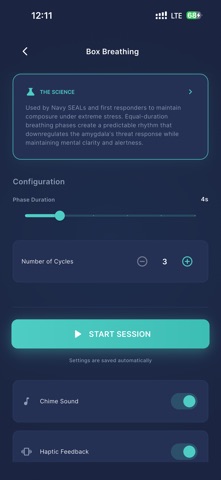 Breath Protocol: Breathwork Screenshot 2 of 7