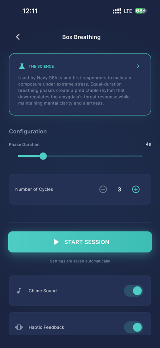 Breath Protocol: Breathwork Screenshot 2 of 7