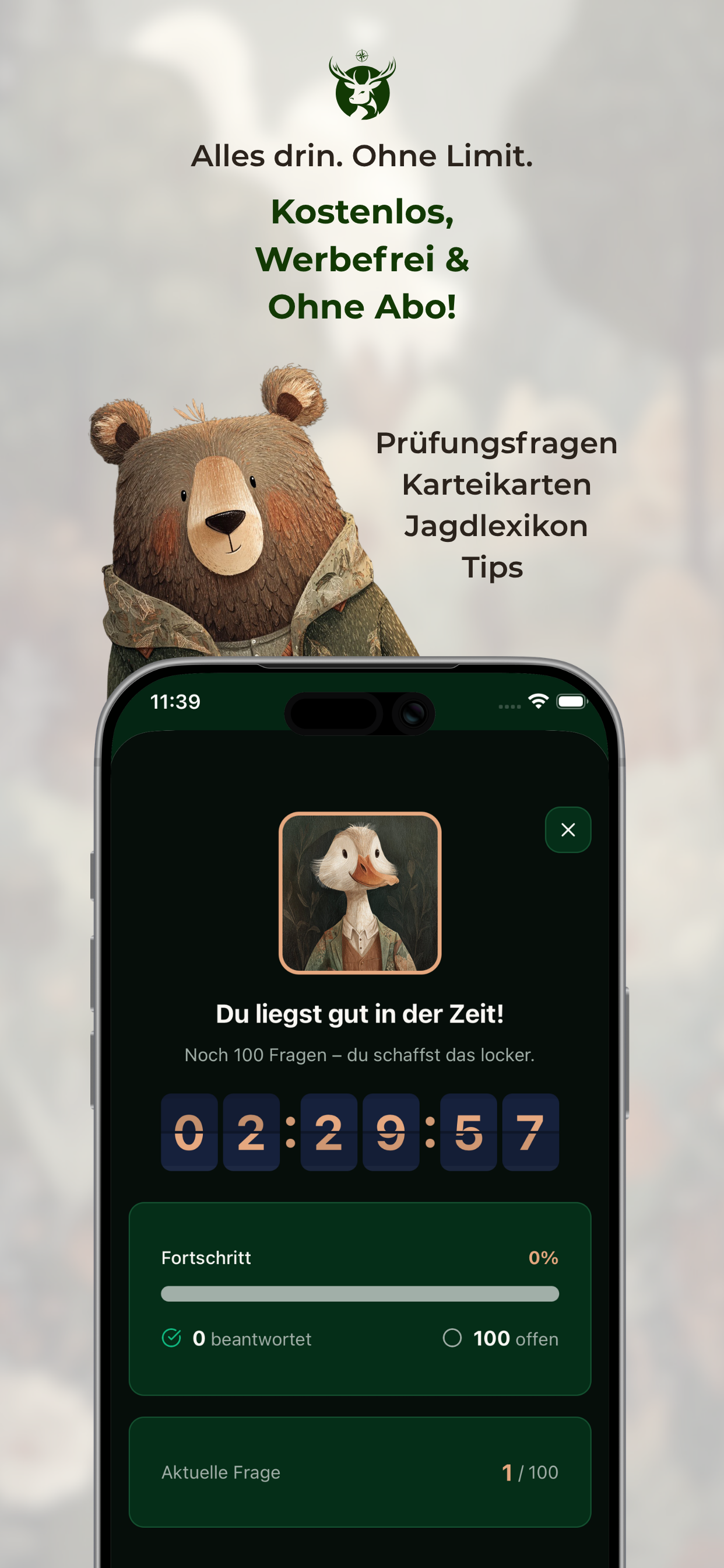 Jagdkompass: Jagdschein App screenshot 7