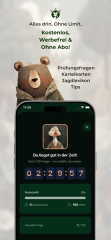 Jagdkompass: Jagdschein App iPhone screenshot