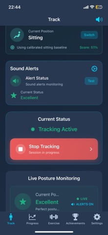 Vertika: Posture Tracker screenshot