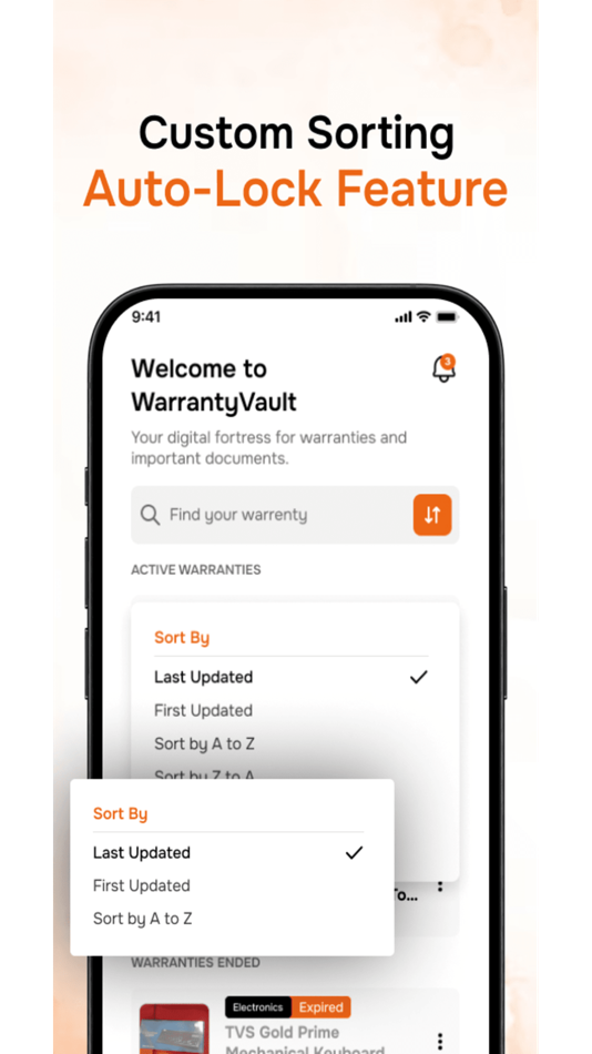 #5. Warranty Vault (iOS) 由: Nimesh Patel