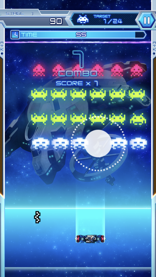 #3. Arkanoid vs Space Invaders+ (iOS) 由: TAITO Corporation