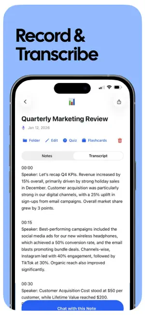 Notewave - AI Note Taker screenshot 2
