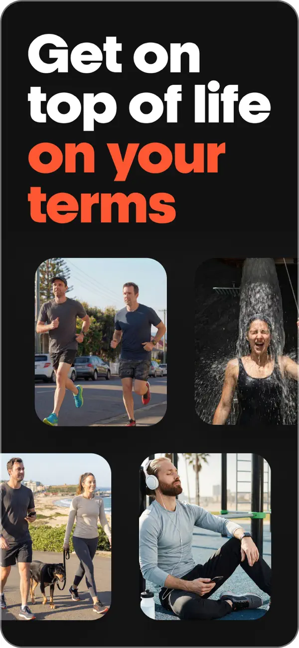 Bearmore: Get back on track iOS app screenshot showing feature 1