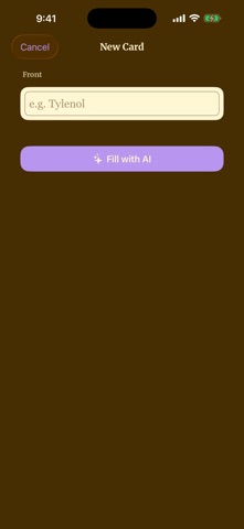 Onecards screenshot