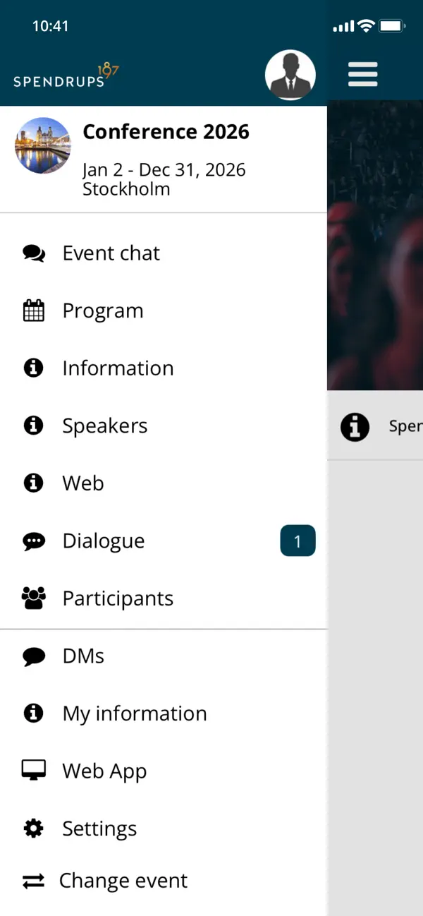 Screenshot #1 pour Spendrups events