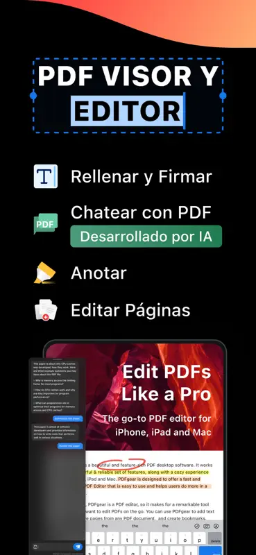 PDF Gear: PDF Editor,Converter screenshot 1 of 6