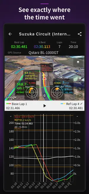 Pole Lap Logger: Lap Timer screenshot 2