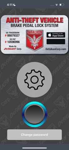 DeFalken Pedal Lock screenshot