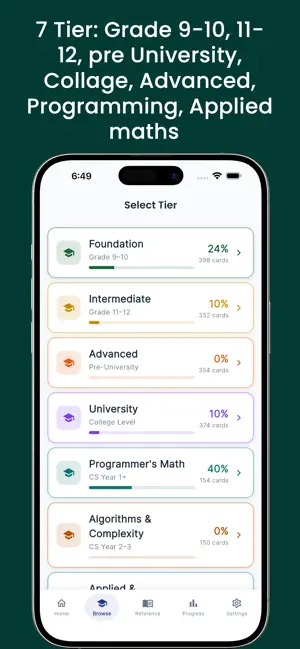 MathFlash — Math Flashcards screenshot 2