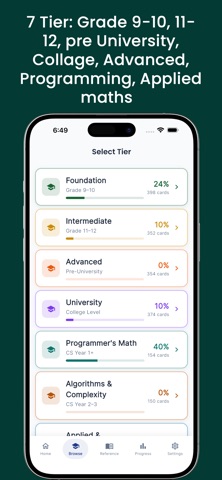MathFlash — Math Flashcards Screenshot 2 of 5