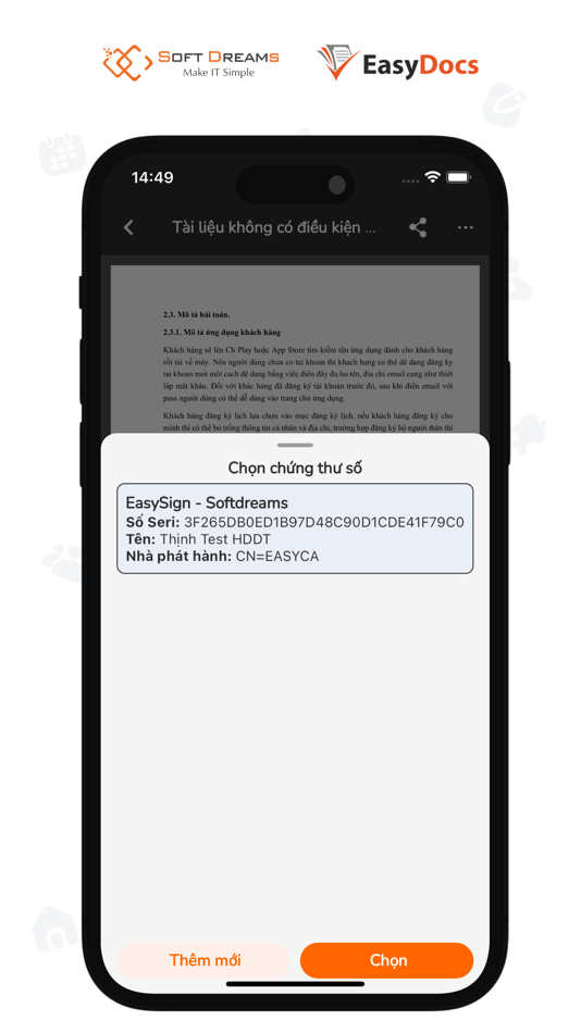 #3. Easy Docs (iOS) By: SOFTDREAMS TECHNOLOGY INVESTMENT AND TRADING JOINT STOCK COMPANY