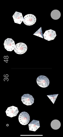 Spinning Top Dice: N-Faced die iPhone screenshot