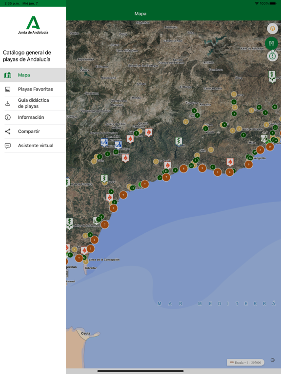 Screenshot #5 pour Catálogo General de Playas