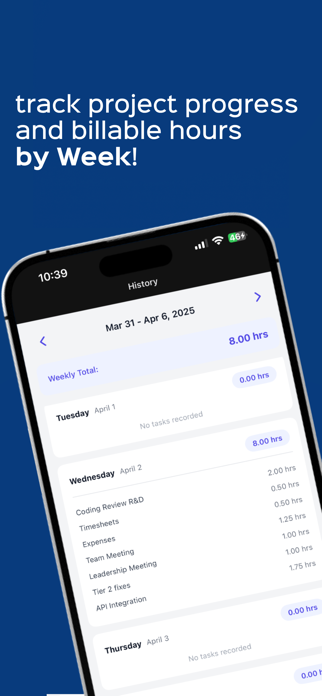 TaskTrack Log Screenshot 3 of 3