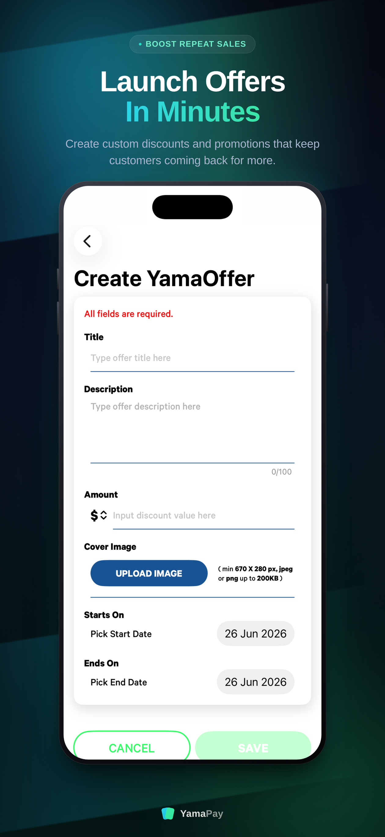 Yama Merchant Promoter App screenshot 4