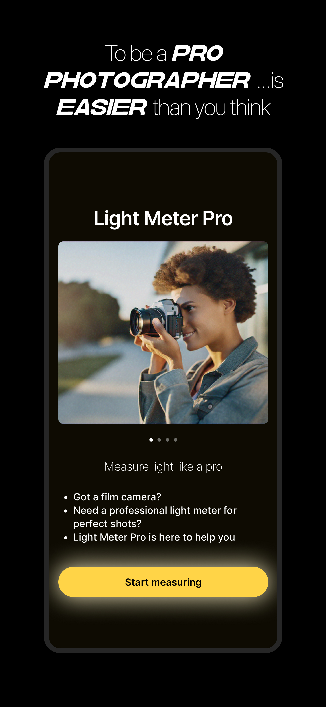 Light Meter for Vintage Camera